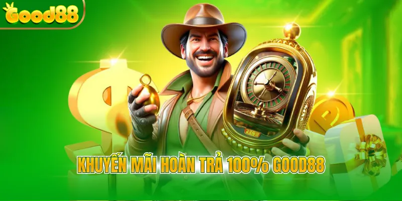 Khuyến mãi hoàn trả 100% Good88